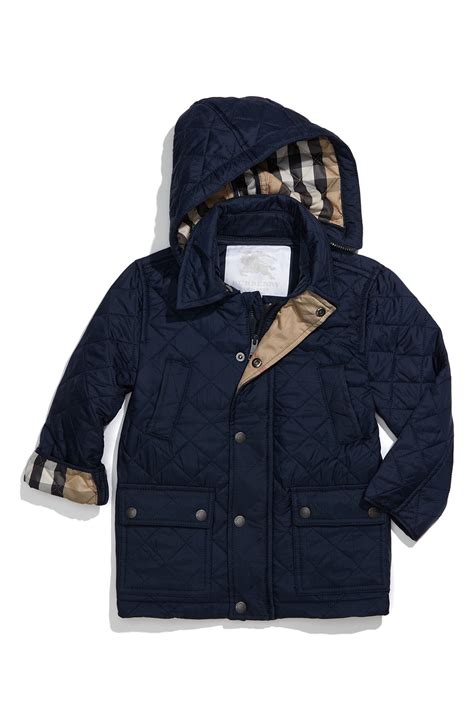 burberry jacket toddler|burberry kid's quilted jacket.